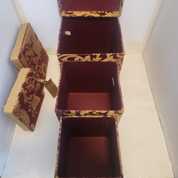 Vintage Once Upon a Rose New York Nesting Gift Box's Fabric - Picture 5 of 6